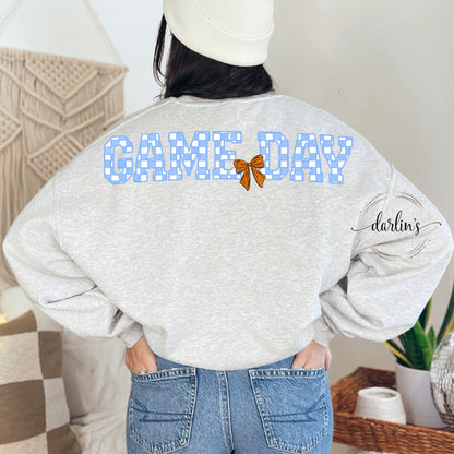 Game Day Basketball Shirt - 16 Color Options (Oversized Back Design Only)