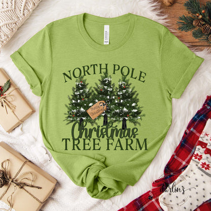 North Pole Christmas Tree Farm Shirt