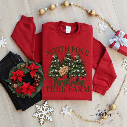 North Pole Christmas Tree Farm Shirt