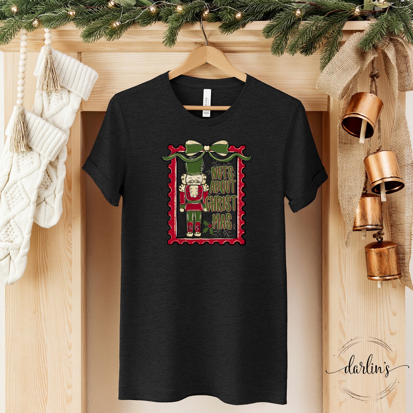 Nuts About Christmas Light Shirt