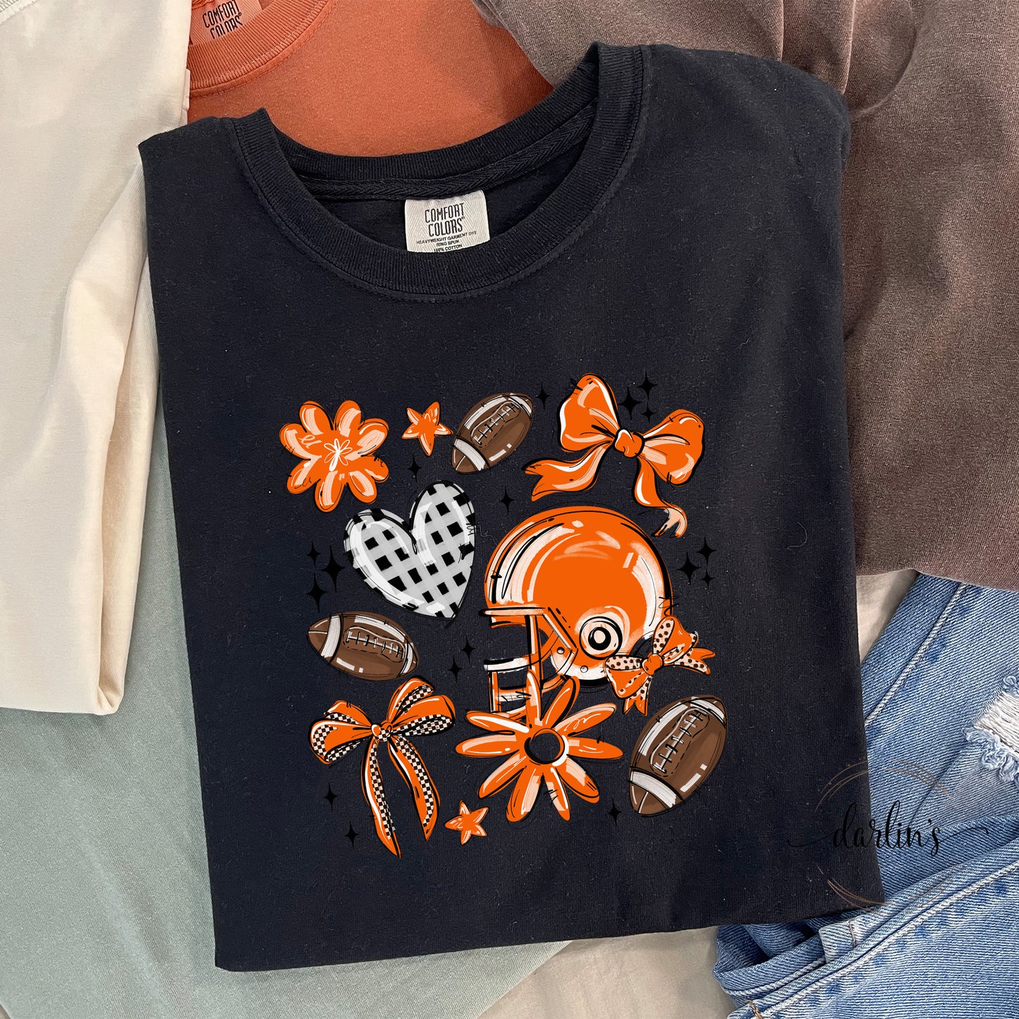 Play Ball Football Collage - Customizable