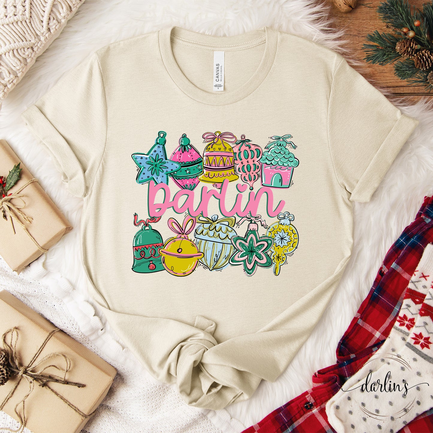 Ornament Name Frame - Customizable Shirt