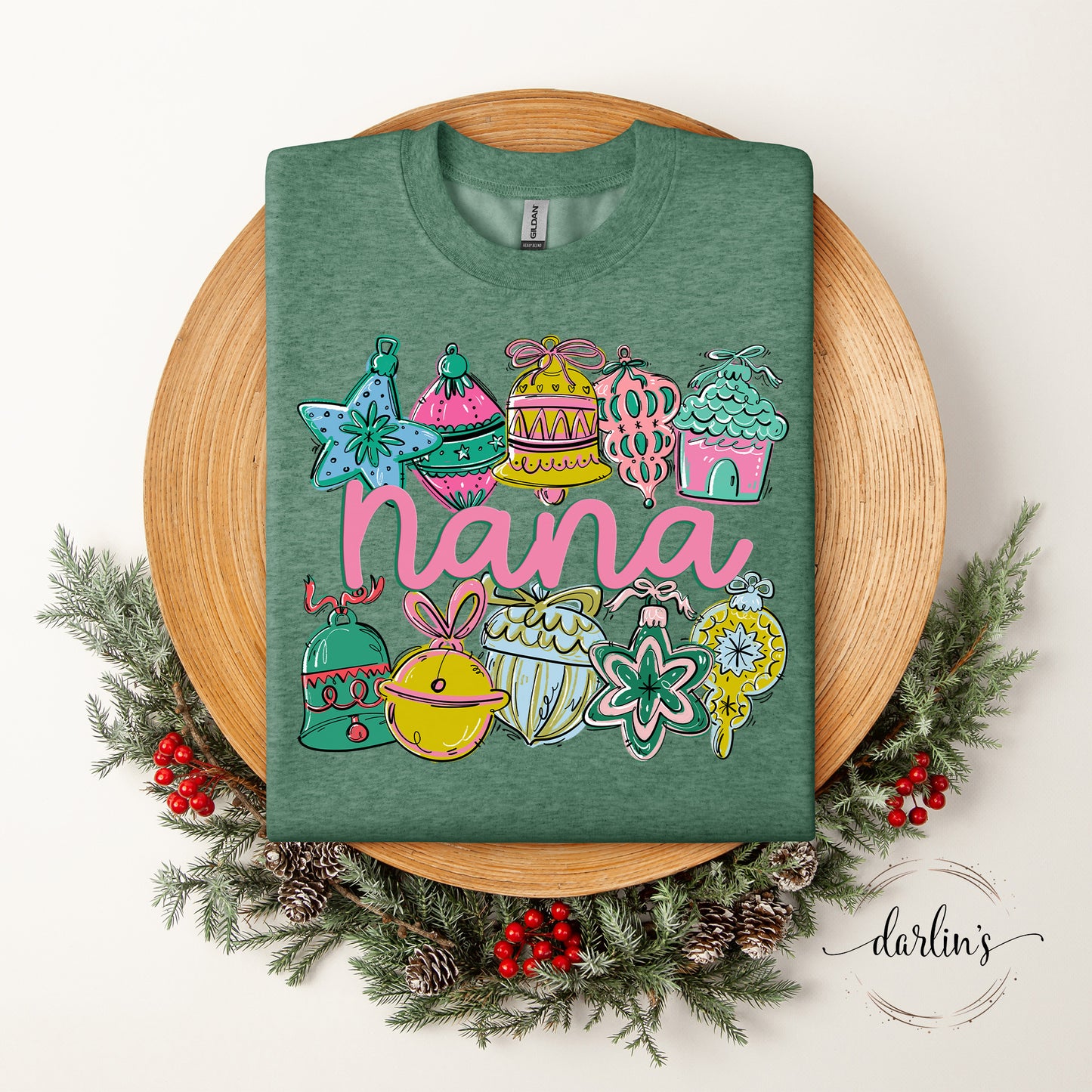 Ornament Name Frame - Customizable Shirt