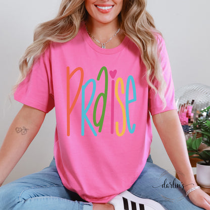 Praise Lettering Shirt
