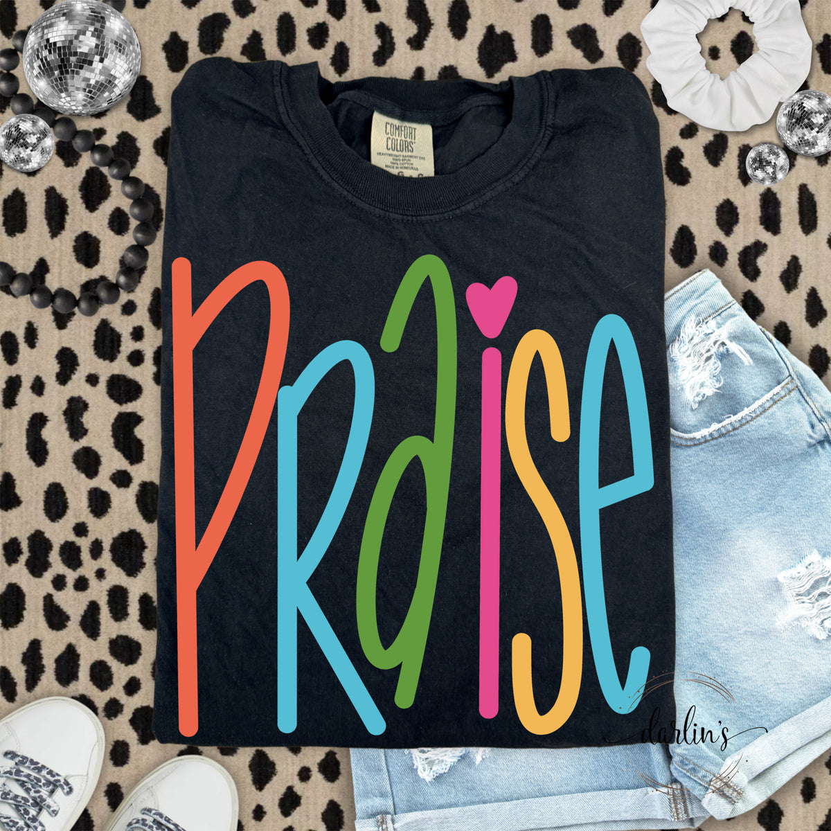 Praise Lettering Shirt