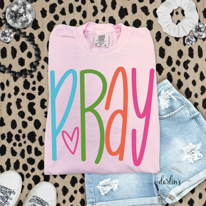 Pray Lettering Shirt