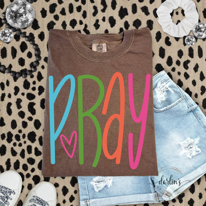 Pray Lettering Shirt