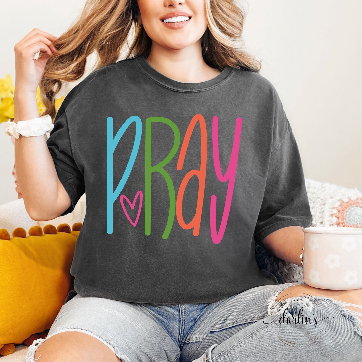 Pray Lettering Shirt
