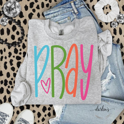 Pray Lettering Shirt