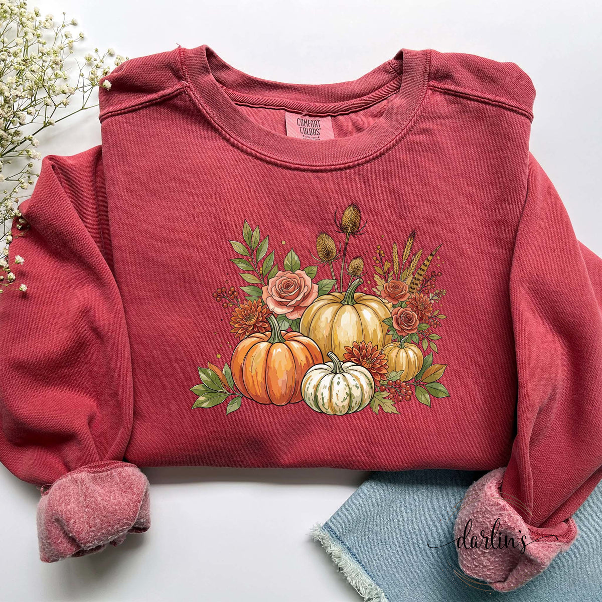 Pumpkin Vignette Shirt