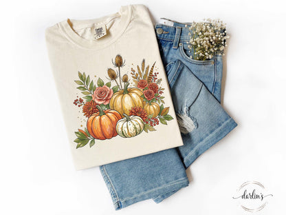 Pumpkin Vignette Shirt