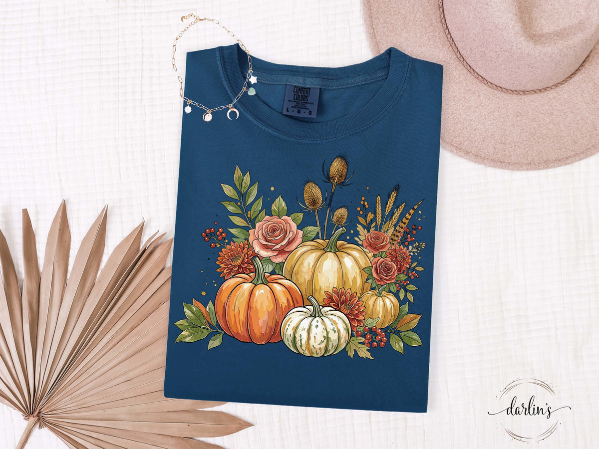 Pumpkin Vignette Shirt