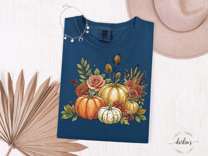 Pumpkin Vignette Shirt
