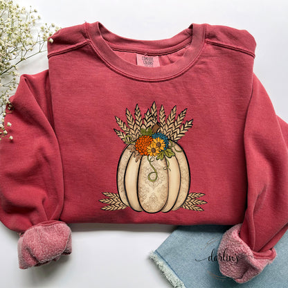 Pumpkin With Wheat Shirt