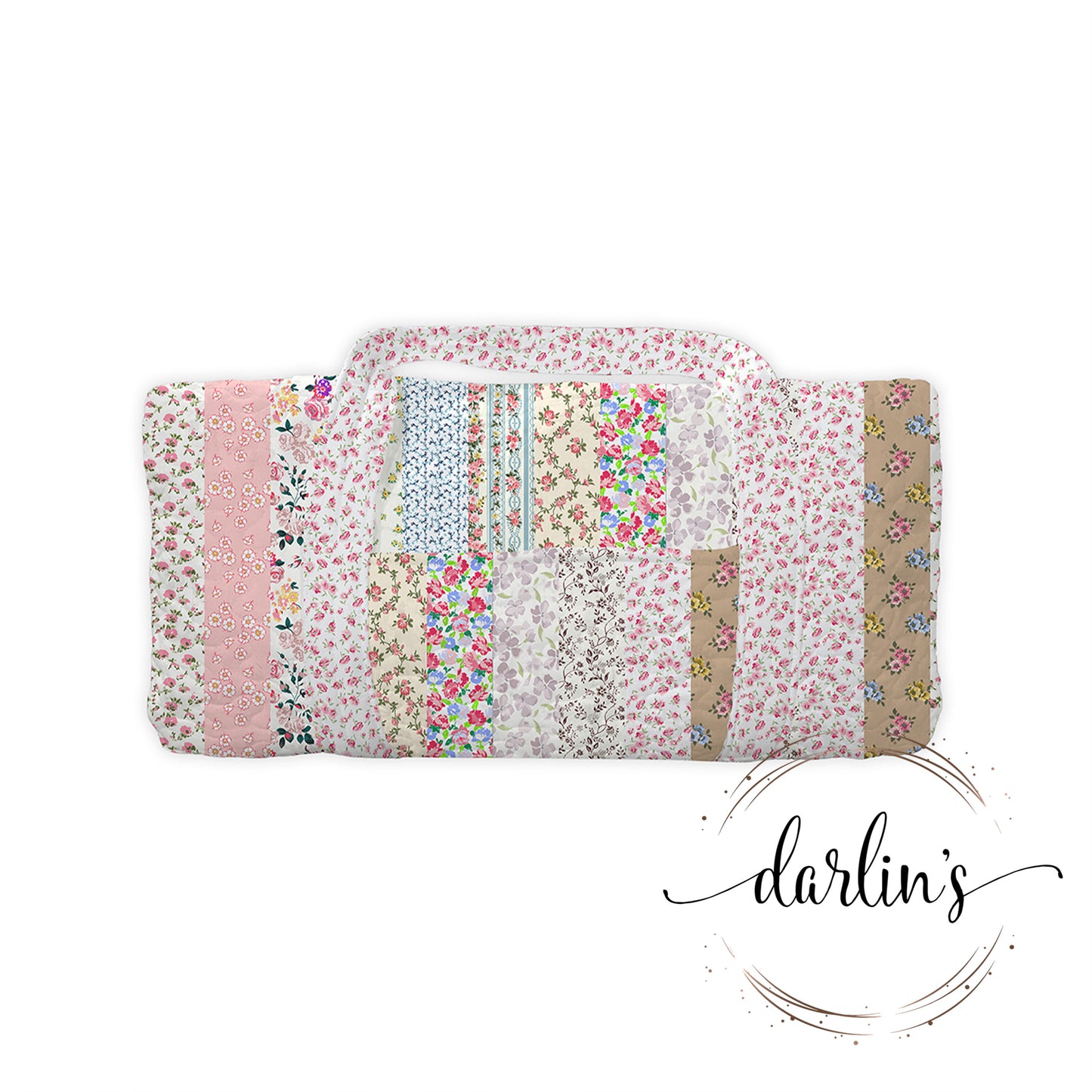 Duffle Bag - Paige Patchwork - Monogrammed