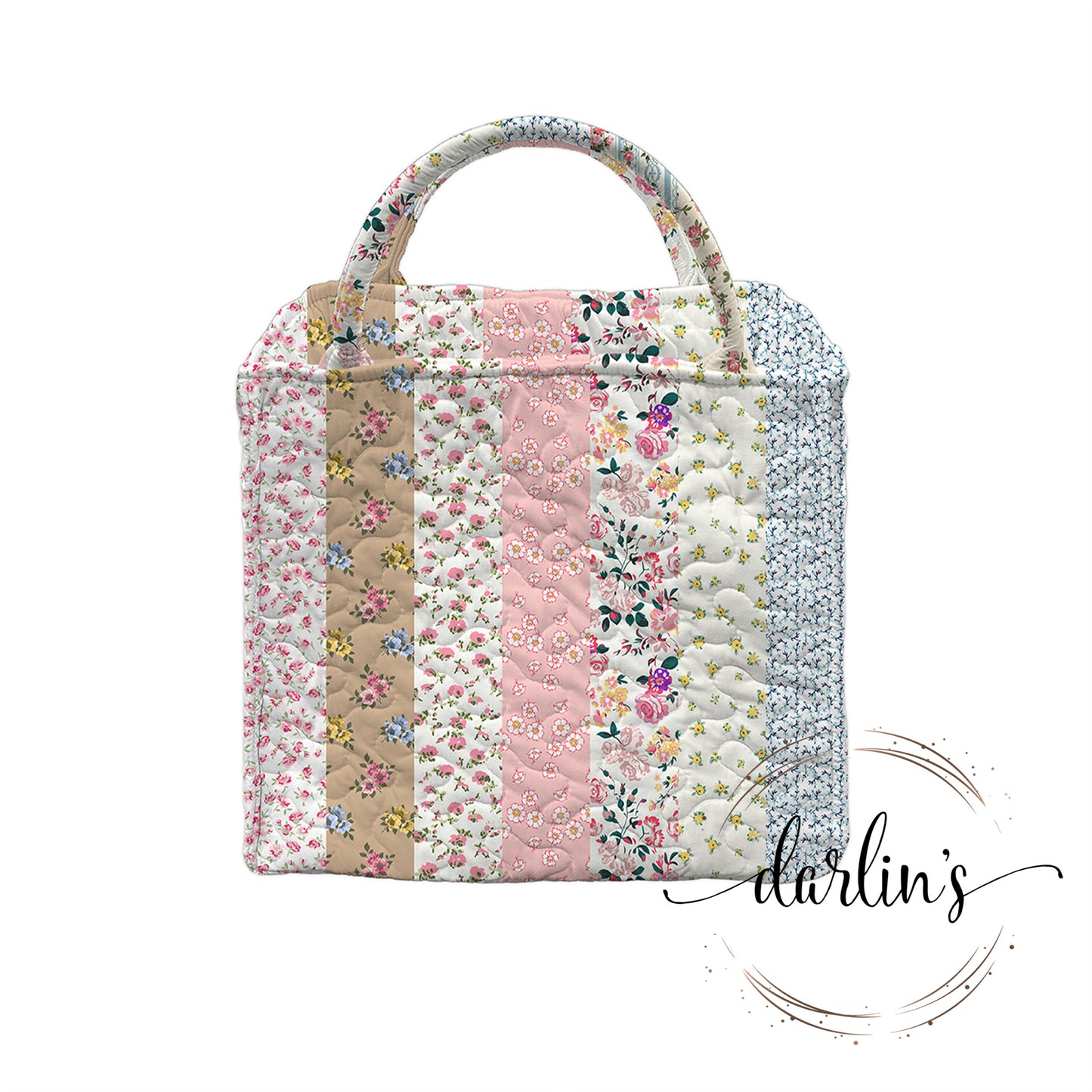 Hand Bag - Paige Patchwork - Monogrammed