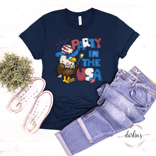Party In The USA Eagle Shirt