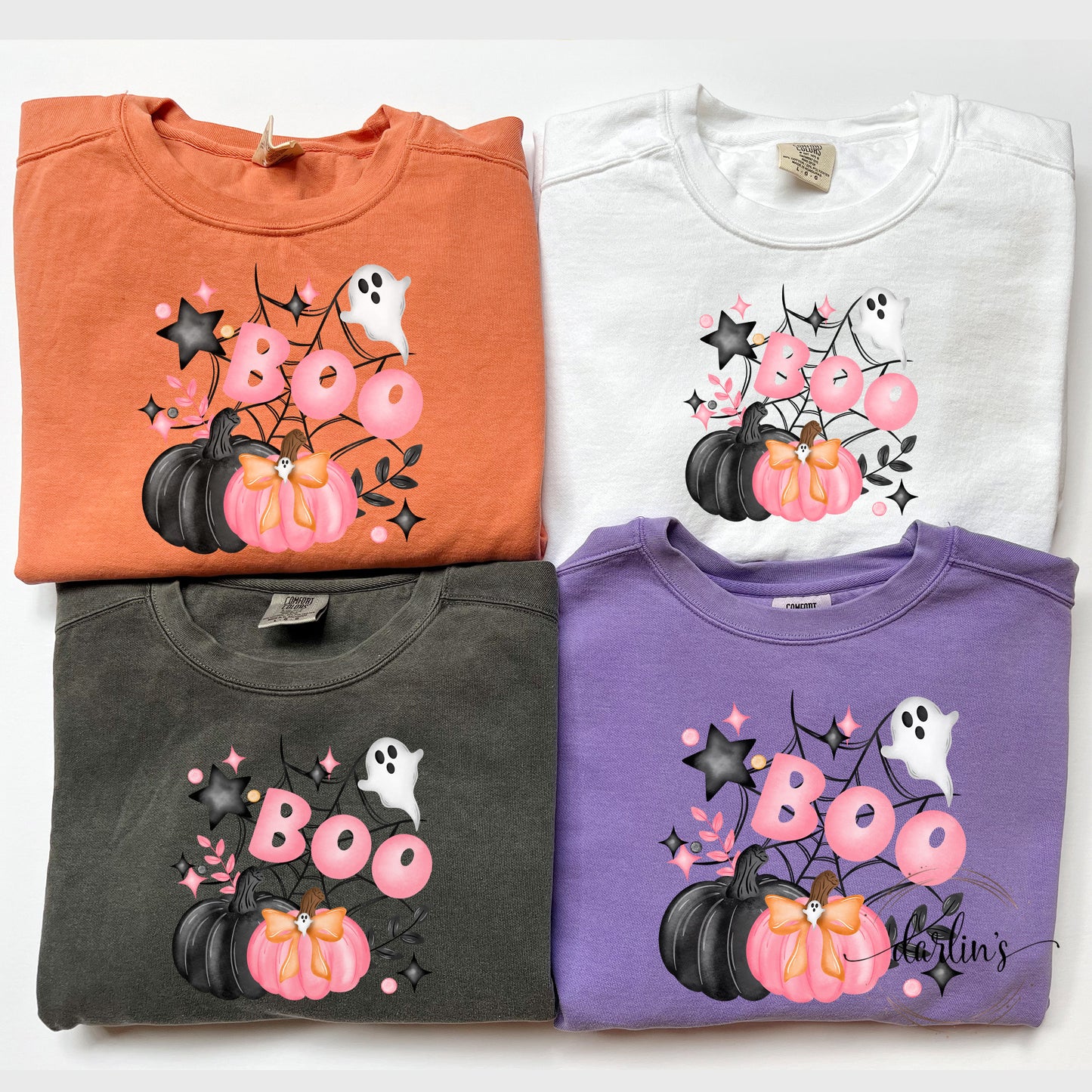 Pink And Black Halloween Shirt