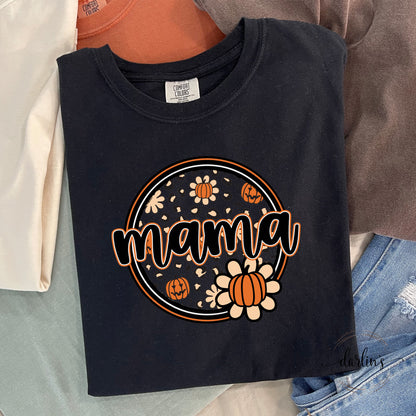 Pumpkin Name Circle Shirt - Customizable
