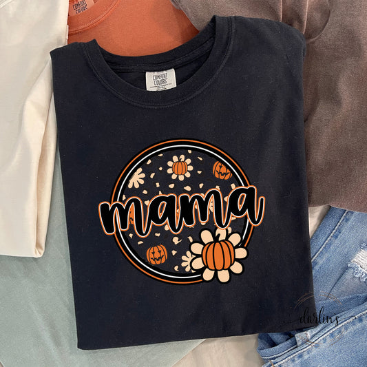 Pumpkin Name Circle Shirt - Customizable