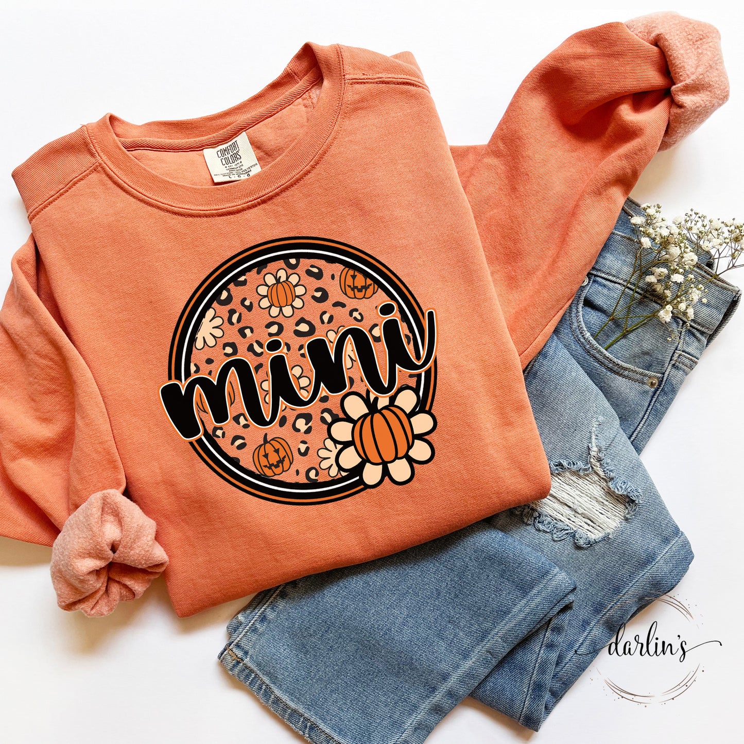 Pumpkin Name Circle Shirt - Customizable