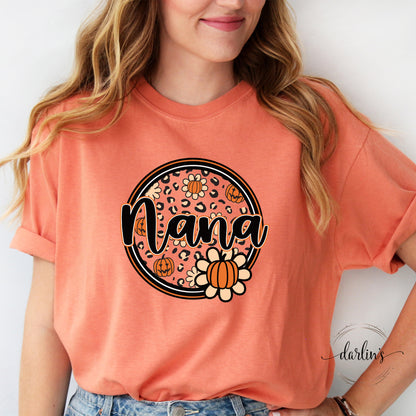 Pumpkin Name Circle Shirt - Customizable