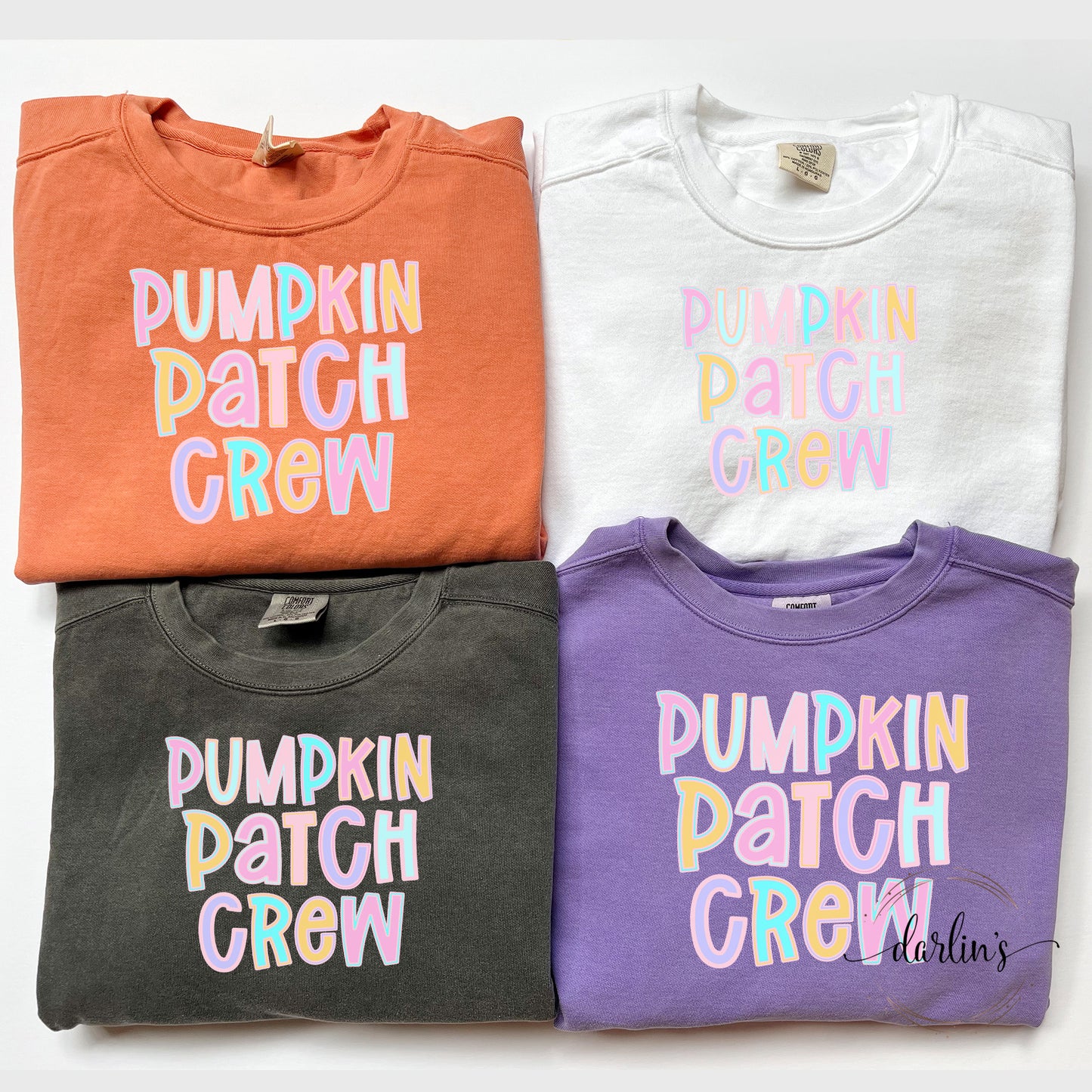 Pumpkin Patch Crew Pastels Shirt