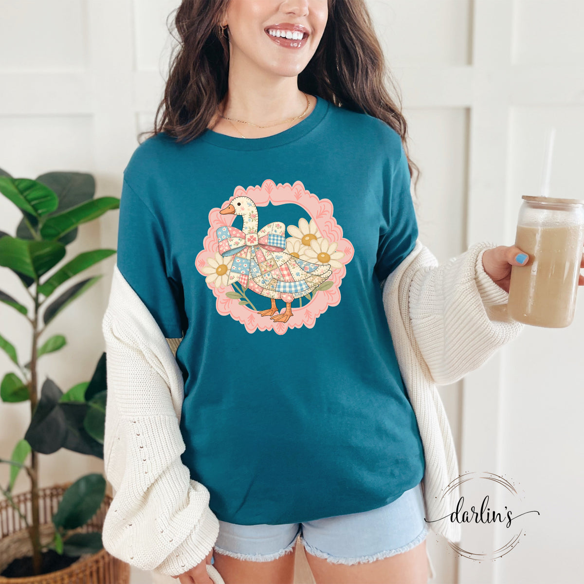 Quilted Goose In Frame Shirt