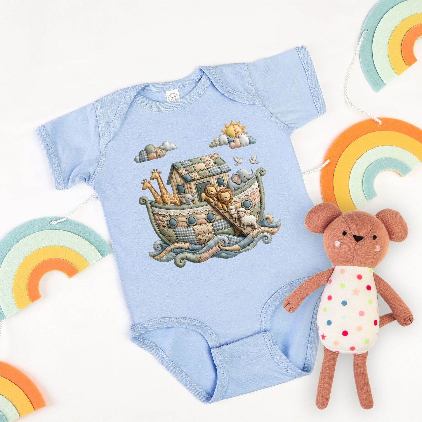 Quilted Noah's Ark Shirt