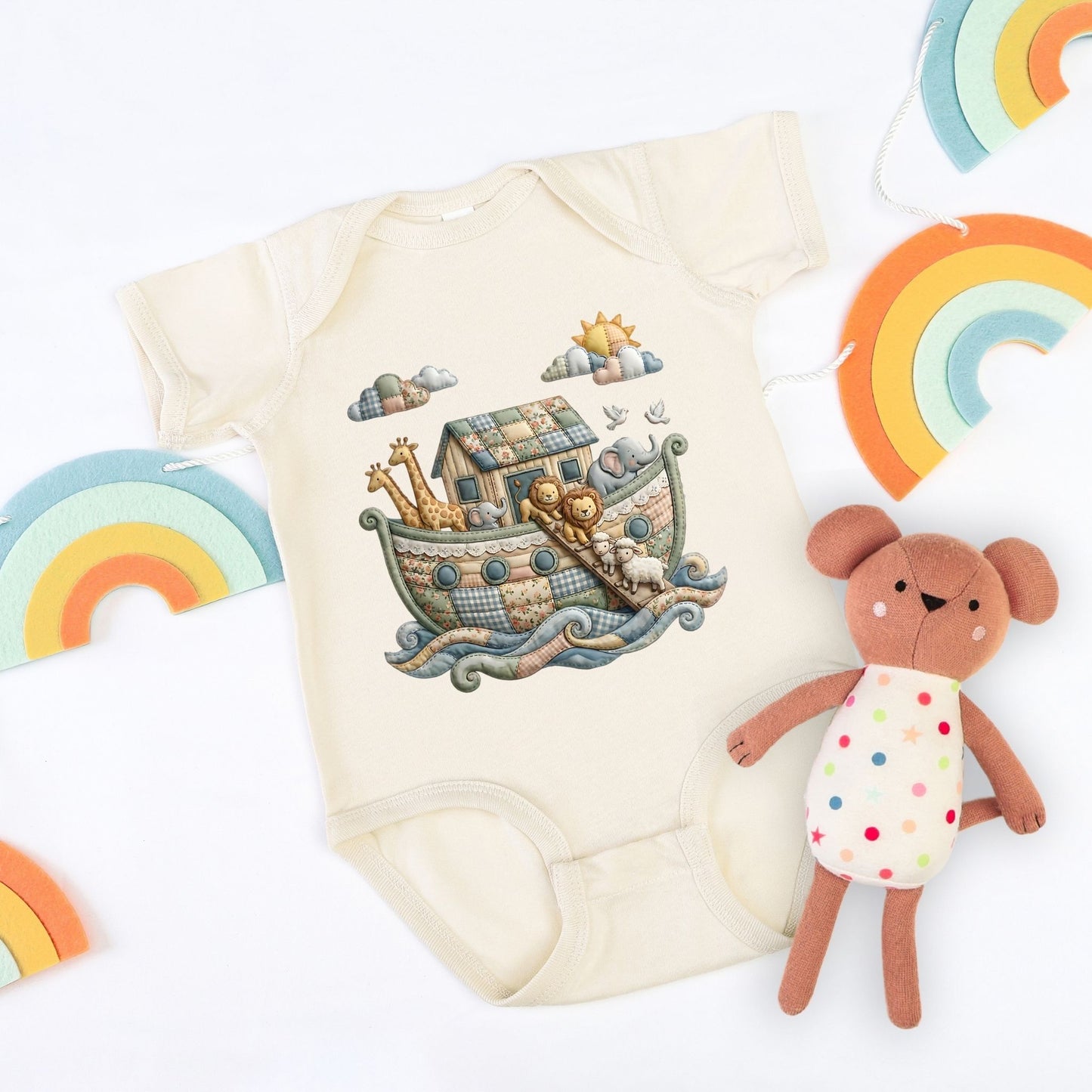 Quilted Noah's Ark Shirt