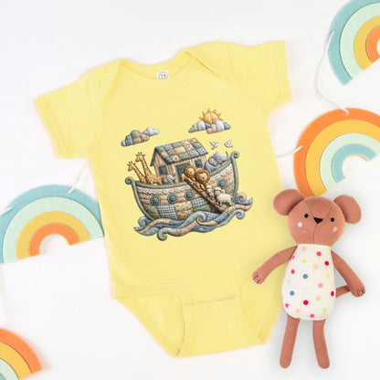 Quilted Noah's Ark Shirt