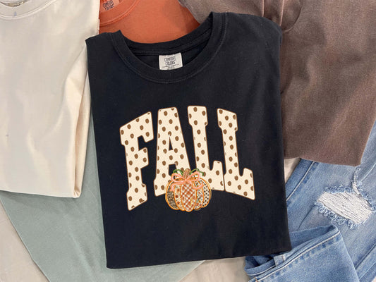 Fall Polka Dots Shirt