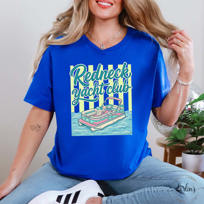 Redneck Yacht Club Yellow Shirt