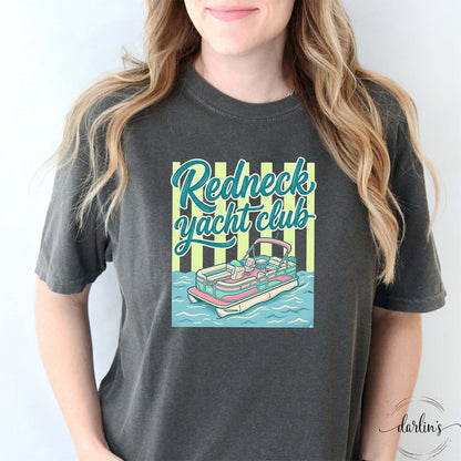 Redneck Yacht Club Yellow Shirt