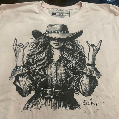 Rocker Cowgirl - Bling Shirt