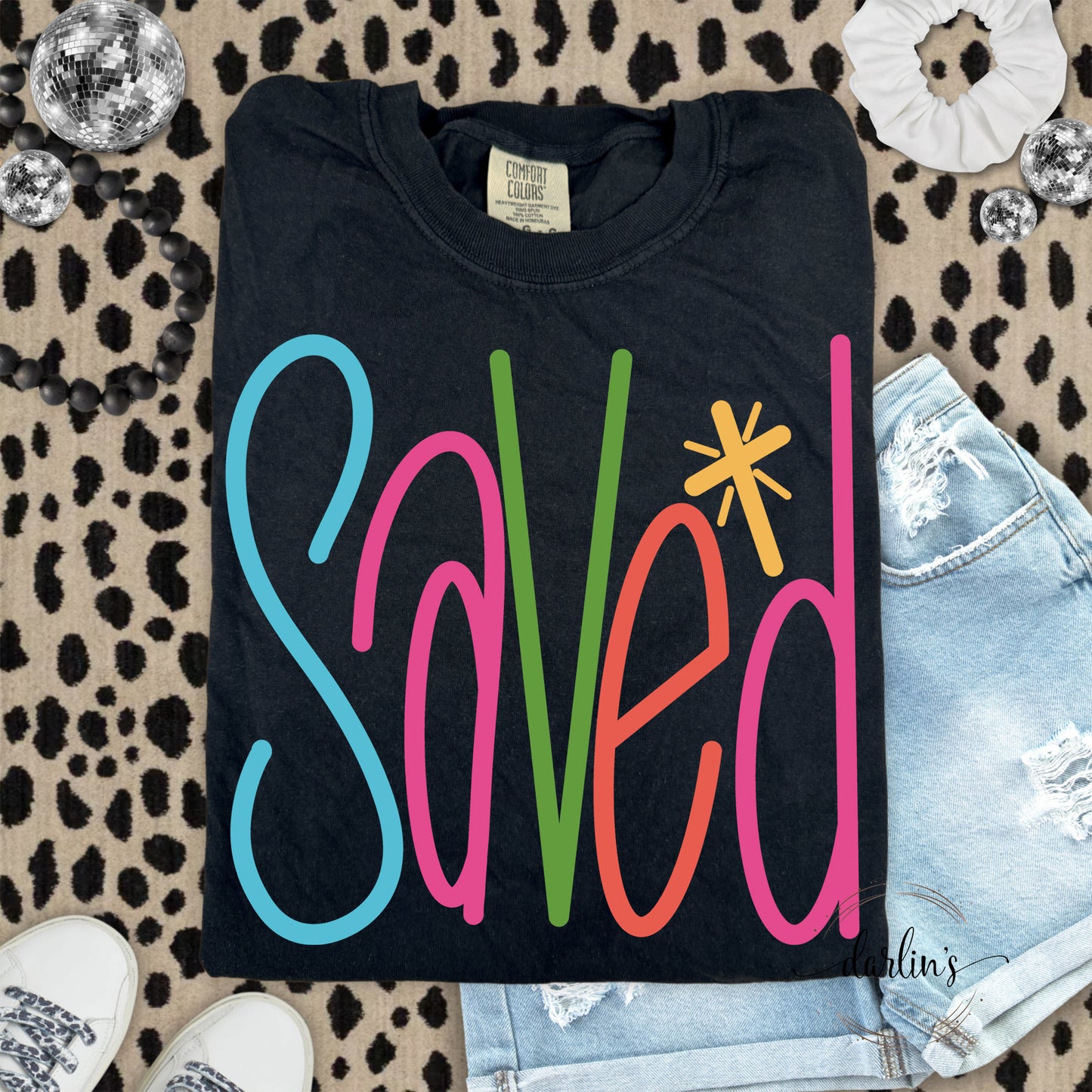 Saved Lettering Shirt