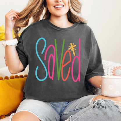 Saved Lettering Shirt
