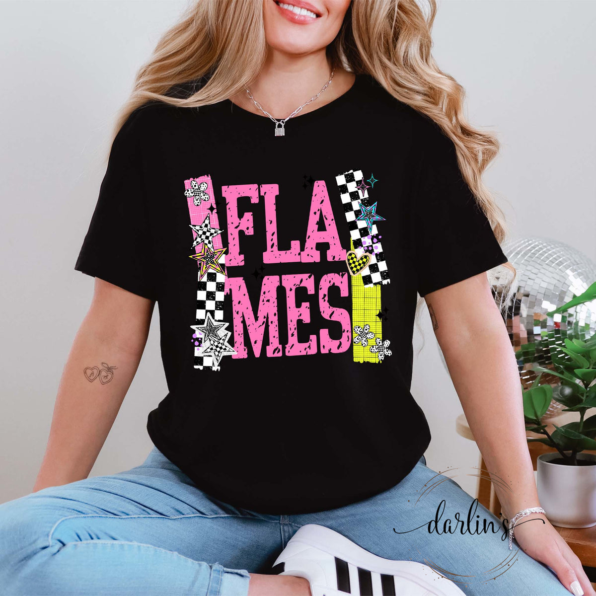 Seeing Stars Mascots Flames Shirt