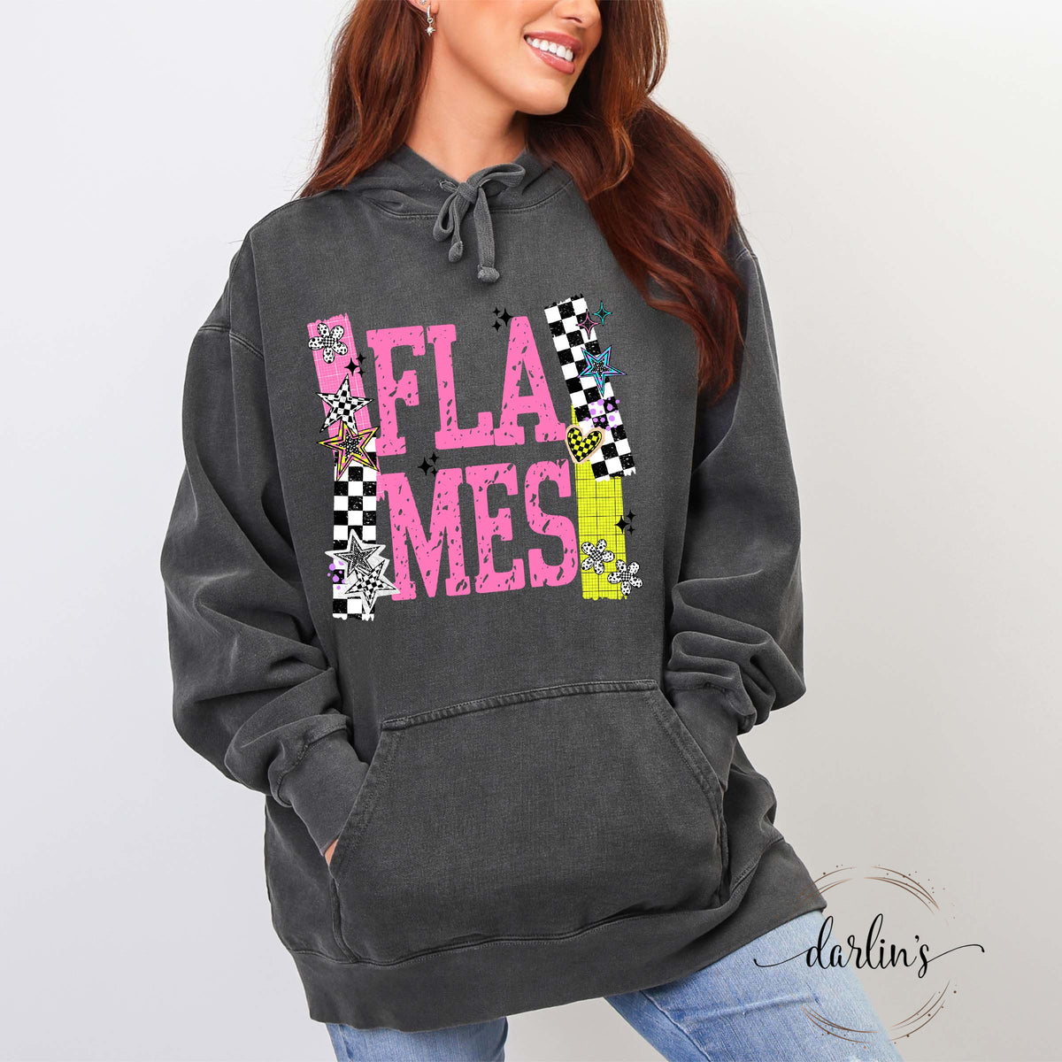 Seeing Stars Mascots Flames Shirt
