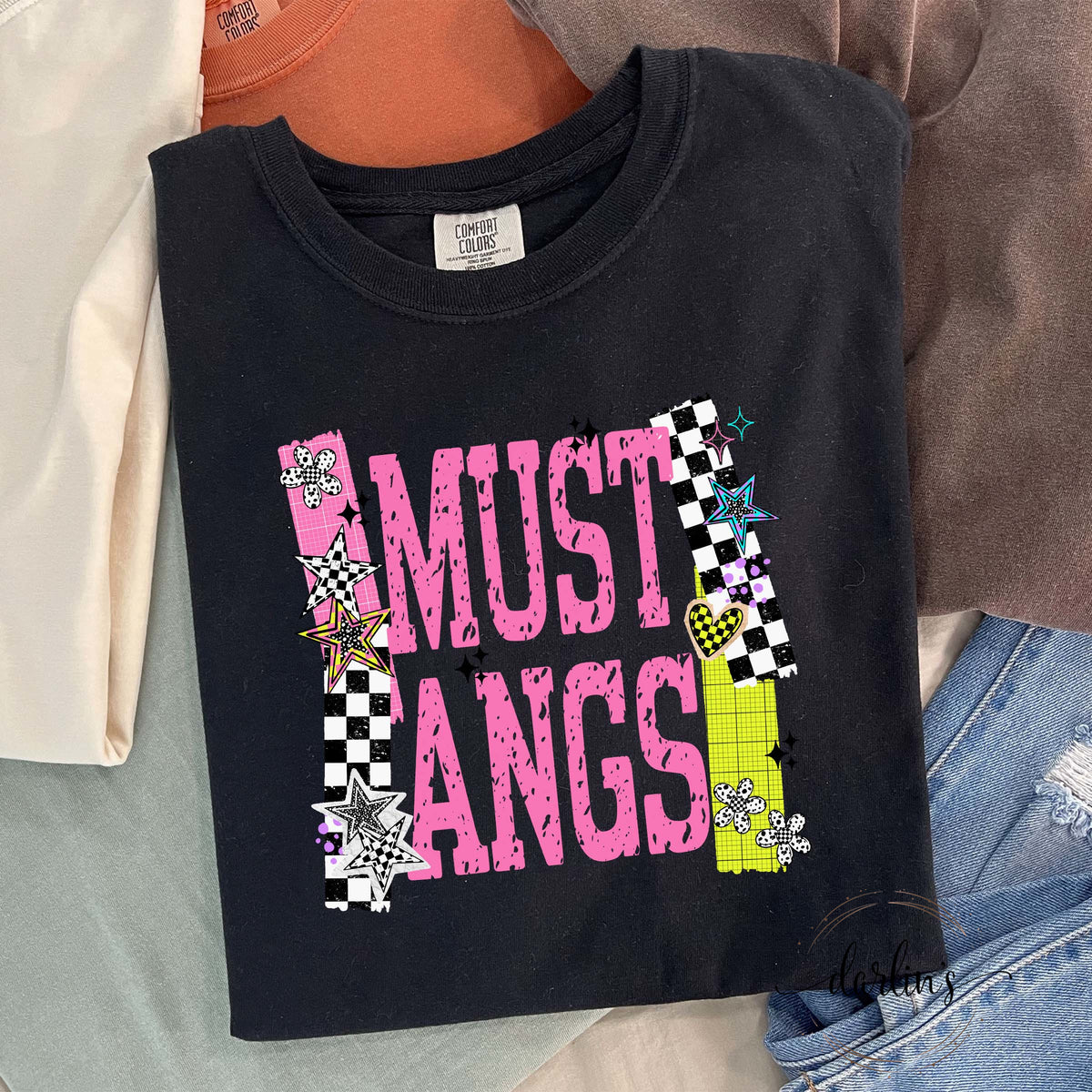 Seeing Stars Mascots Mustangs Shirt