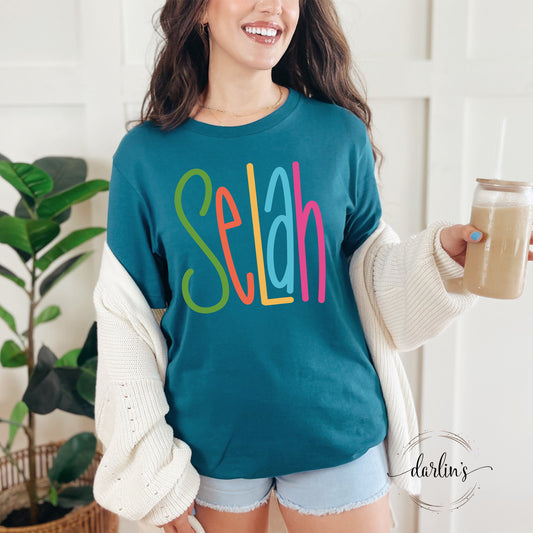 Selah Lettering Shirt