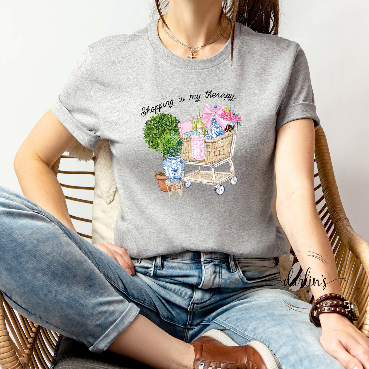 Shopping Is My Therapy Shirt