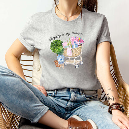 Shopping Is My Therapy Shirt