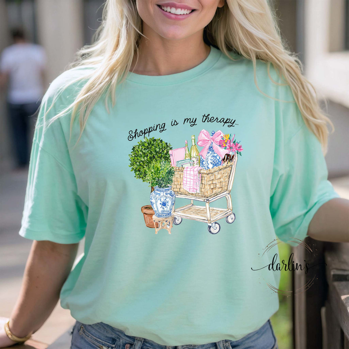 Shopping Is My Therapy Shirt