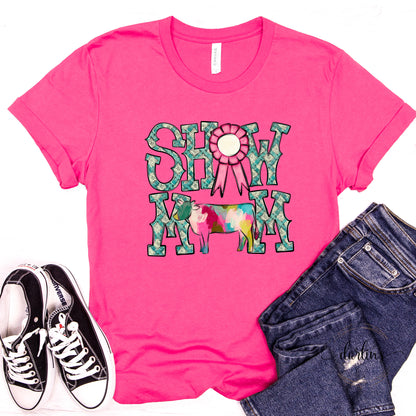 Show Mom Cow Shirt
