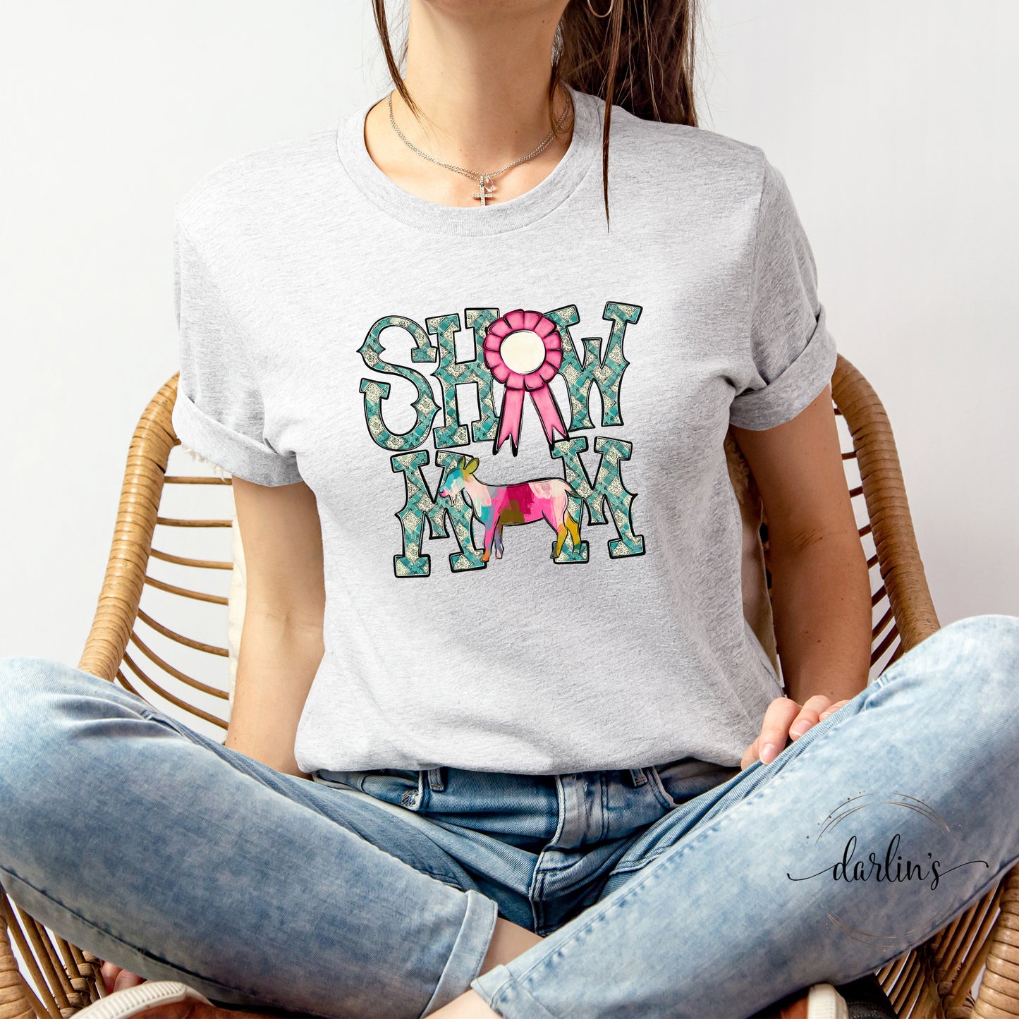 Show Mom Goat Shirt