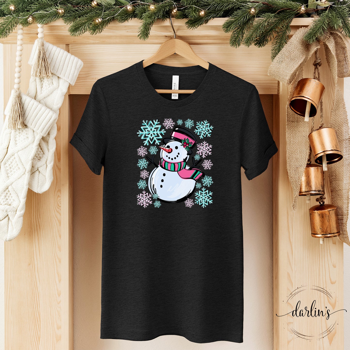 Snowman Scene Shirt