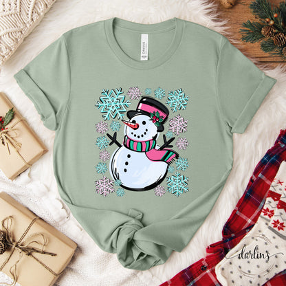Snowman Scene Shirt