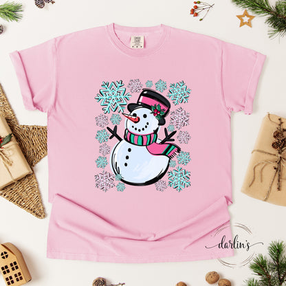 Snowman Scene Shirt