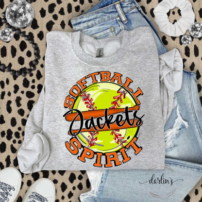 Softball Spirit Jackets Shirt